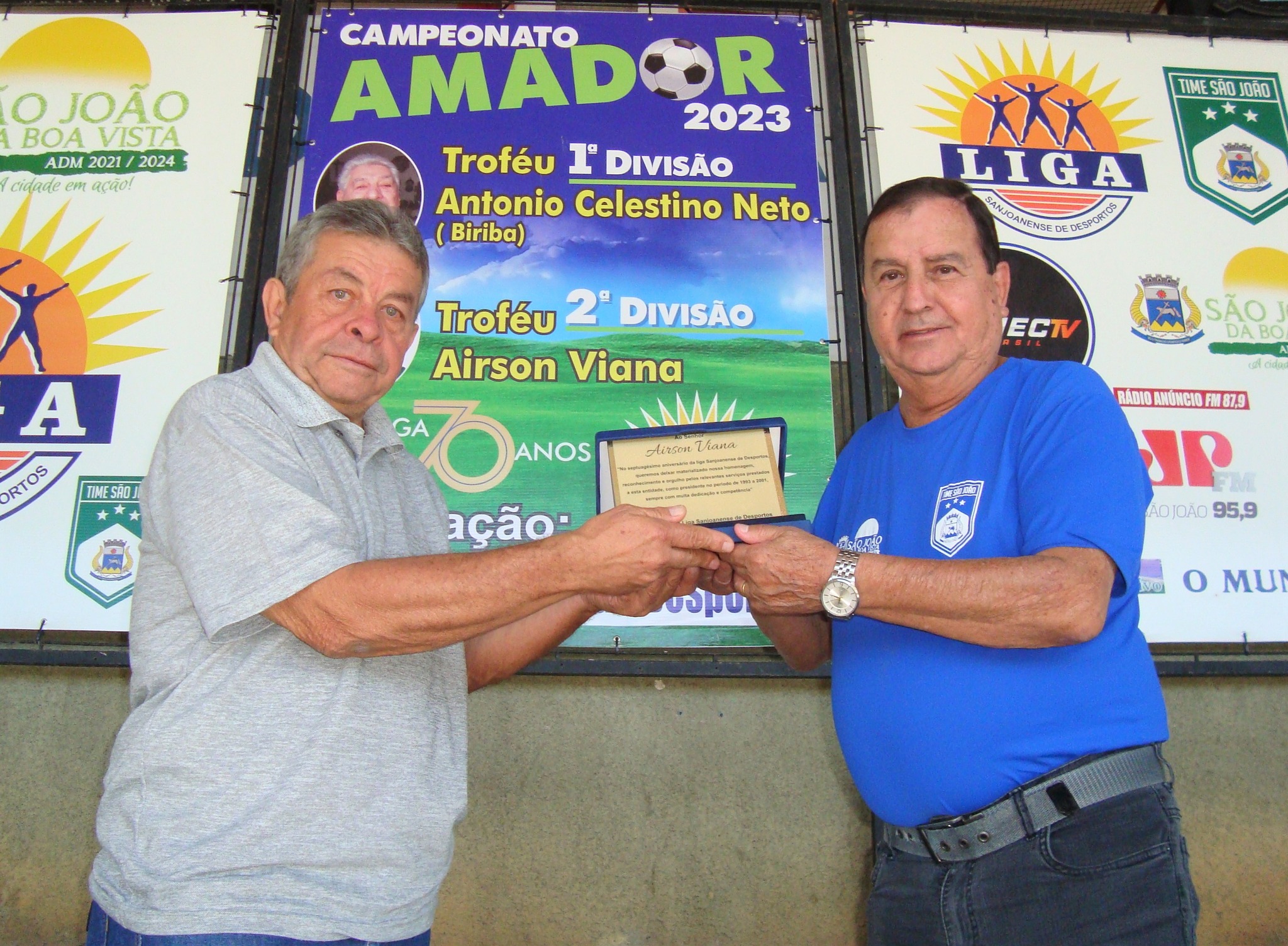 Homenageado Airson Viana